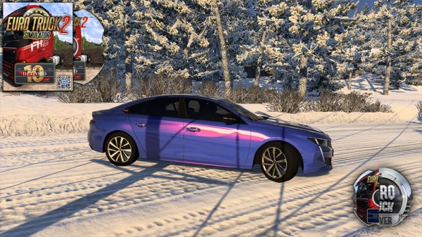 ets2 Peugeot 508 GT 2022 + winter event