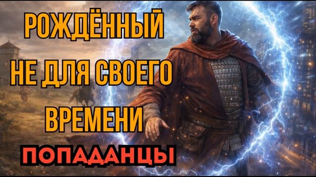 ПОПАДАНЦЫ АУДИОКНИГА: РОЖДЁННЫЙ НЕ ДЛЯ СВОЕГО ВРЕМЕНИ смотреть онлайн