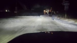 Просили показать ,как светят новые фары Нива Тревел 1.8