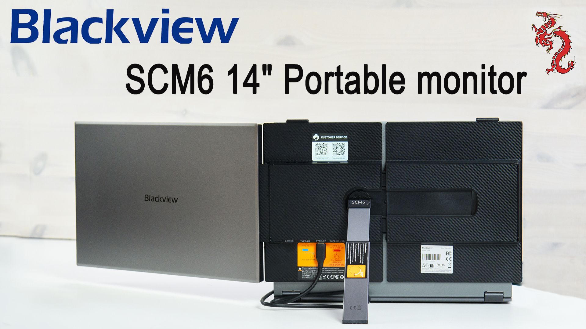 Blackview SCM6 //14" дополнительный монитор для ноутбука смотреть онлайн