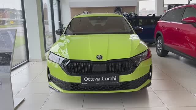 Skoda Octavia Sportline 2025 обзор смотреть онлайн