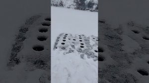 Двуручный бур с композитным шнеком