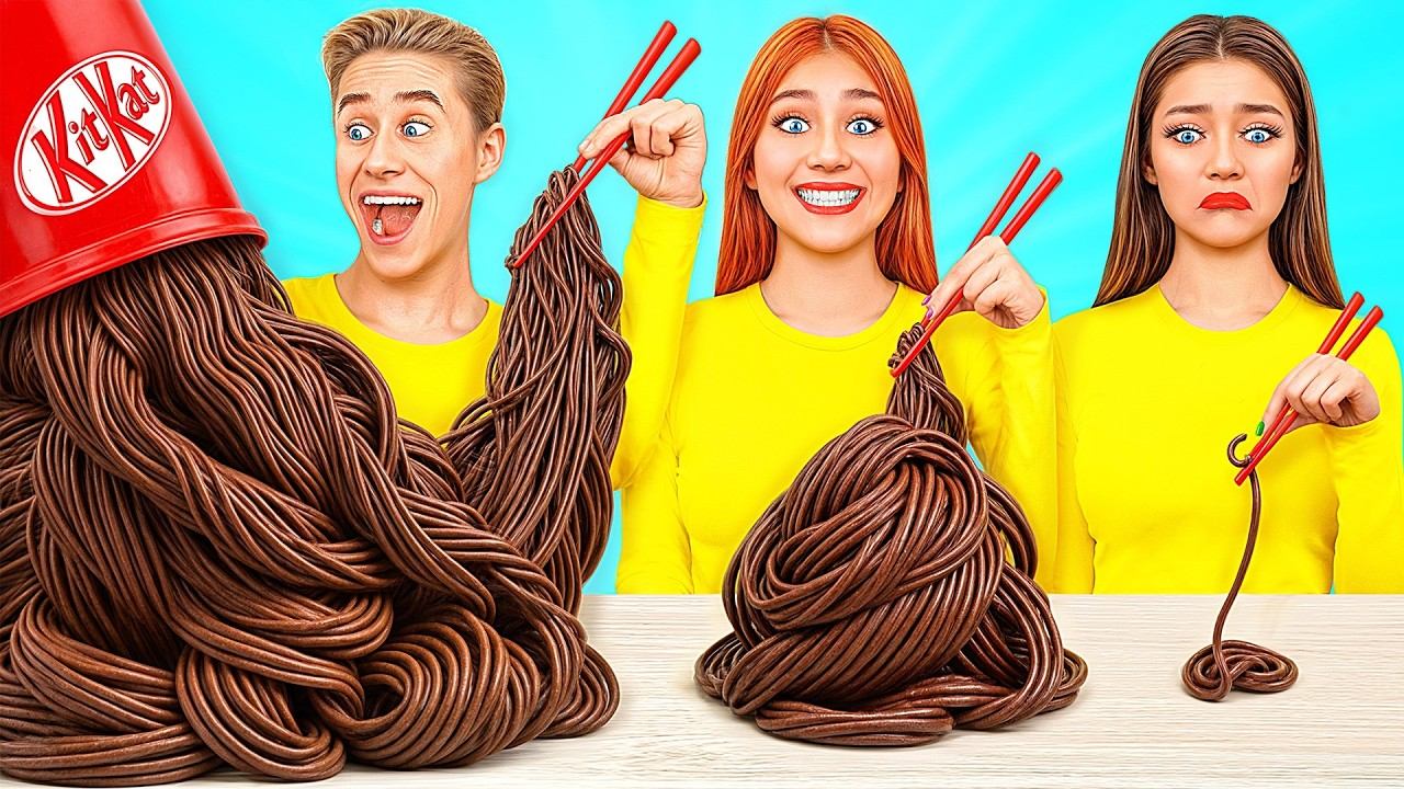 Большая, Средняя или Маленькая Тарелка Челлендж | Забавные Кухонные Лайфхаки от Multi DO Challenge смотреть онлайн