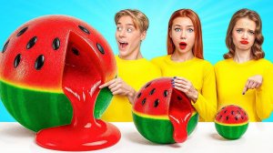 Большая, Средняя или Маленькая Тарелка Челлендж | Удивительные Кулинарные Лайфхаки от Multi DO