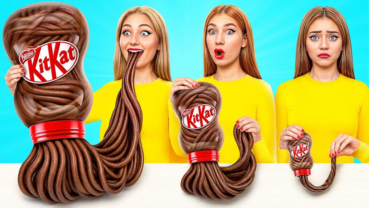 Большая, Средняя или Маленькая Тарелка Челлендж | Умные Гаджеты или Лайфхаки от Multi DO Challenge смотреть онлайн