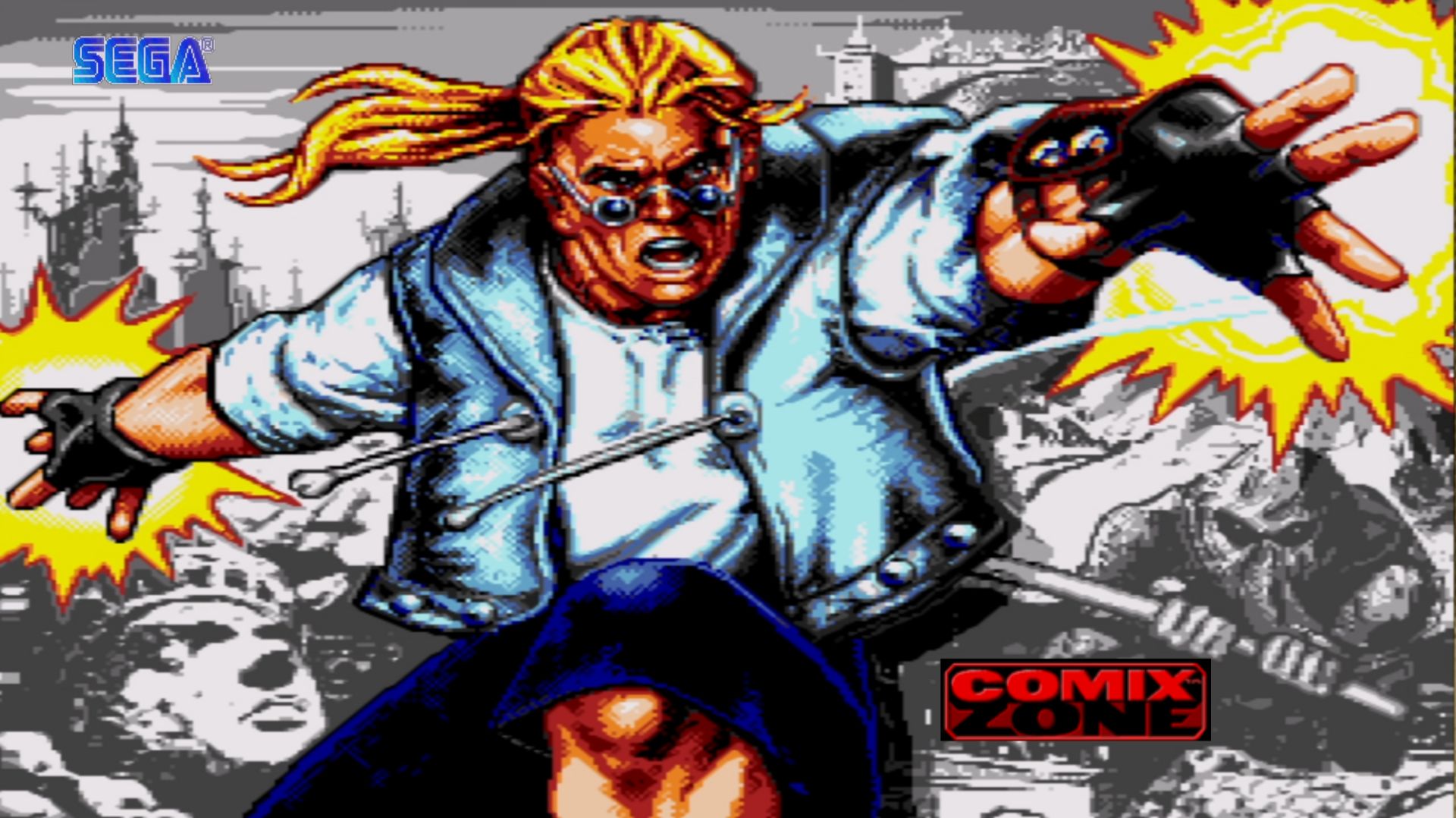 Comix Zone SEGA 16-Bit (RUS) Full HD 1080p 60 FPS