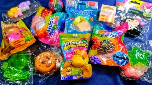 АСМР СКВИШИ 🥰 распаковка Таба лапки 🐾 приятные звуки АСМР сквишей и антистрессов 🥰