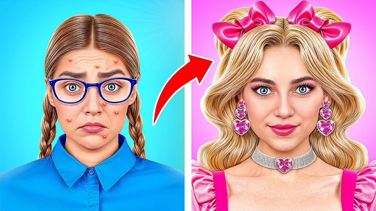 Как Стать Популярной Экстремальное Преображение Челлендж | Барби vs Братц от Multi DO Challenge смотреть онлайн