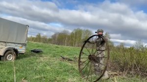 Огромные находки и Конская колесница ! #металлокоп #копарь #копметаллолома