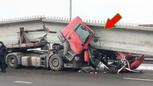 Подборка ДТП с грузовиками.