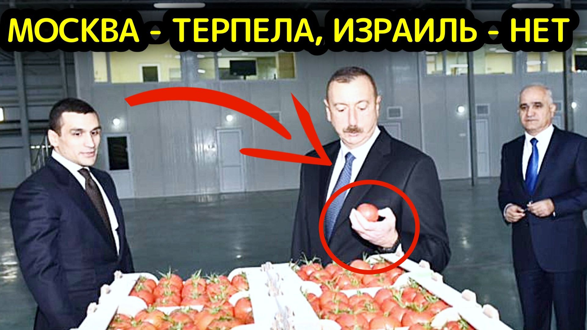 Стало известно как Алиев умудрился спихнуть гнилые помидоры в Израиль смотреть онлайн