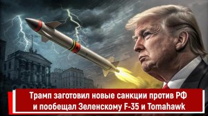 Трамп заготовил новые санкции против РФ и пообещал Зеленскому F-35 и Tomahawk