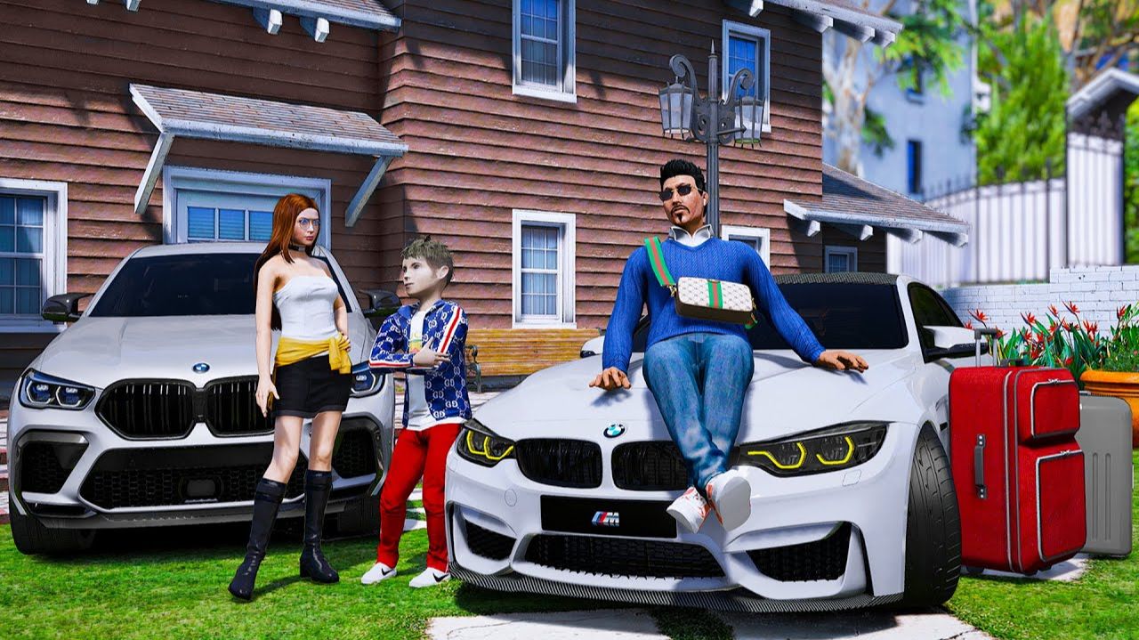 ОТЕЦ И СЫН В GTA 5 - ПЕРЕЕЗД С СЫНОМ В НОВЫЙ ДОМ! ПОЗНАКОМИЛ СЫНА С ЕГО НОВОЙ МАМОЙ! ВОТЕР смотреть онлайн