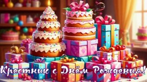 Крестник с Днём Рождения