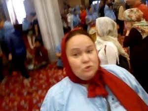 В мечете Султанахмет