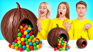 Большая, Средняя или Маленькая Тарелка Челлендж | Безумные Ситуации на Кухне от Multi DO Challenge