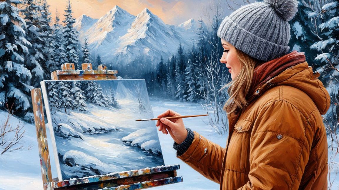 ©Таинственный художник. Сергей Весенин-стихи смотреть онлайн