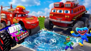 Гигантский марсианский ровер. Кто сможет пройти полосу препятствий в BeamNG.drive