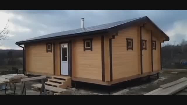 Обзор бани 8х6 метра от клиента. Смотреть до конца - видео настоящее!😎 смотреть онлайн