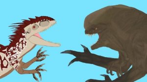 Дистортус Рекс vs Индоминус Рекс (лвл 30) | Анимация