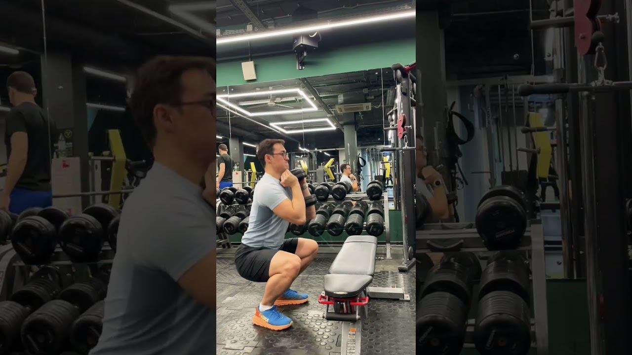 Кубковый присед