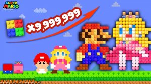 🧬Эволюция Марио и Пич - это LEGO в мире Супер Марио