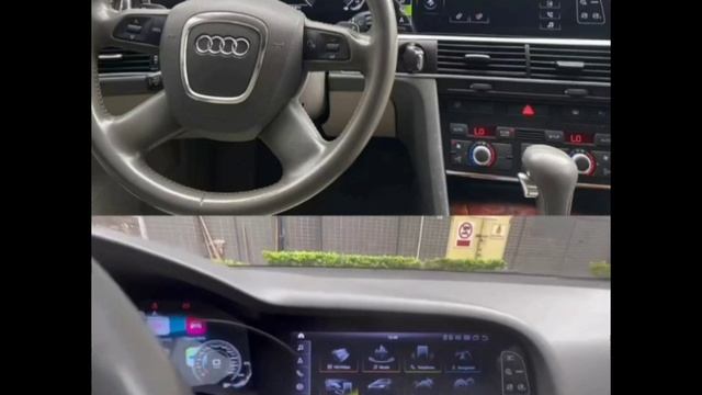 New multimedia system with a second Android screen for the Audi Q7 4L(2006-2015)A6 C6 VAG-UPGRADE.RU смотреть онлайн