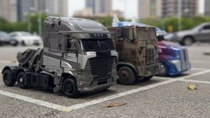 Трансформеры Эволюция 4. Побег Гальватрона. Оптимус Прайм Рыцарь. Оптимус Прайм. Робот-игрушка