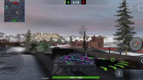 |Folix_Play| Учимся летать в Tanks Blitz на AMX 30B.