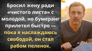 Бросил «старую» жену и пожалел!|Истории из жизни| Аудио рассказы|Аудиокниги слушать онлайн|
