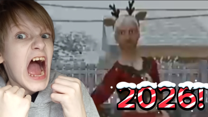 БАТЯ ОЛЕНЬ, МАМА СНЕГУРОЧКА, А Я ДЕД МОРОЗ! - schoolboy 2026🎄🎅 смотреть онлайн