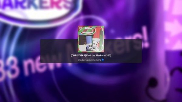 HOW TO FIND NOOB MARKER IN FIND THE MARKERS