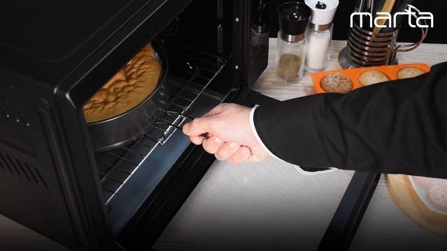 Мини-печь MARTA MT-4264 смотреть онлайн