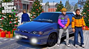 ГРИША КУПИЛ НОВУЮ ЧЕТЫРКУ ! БИЗНЕС ПРОДАЖА ЕЛОК НА НОВЫЙ ГОД - ЖИЗНЬ ПЕРЕКУПА В GTA 5