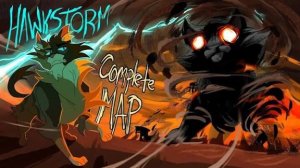 HAWKSTORM [Complete Hawkfrost mid-western gothic themed weekend Warrior's MAP]/Коты воители мап/