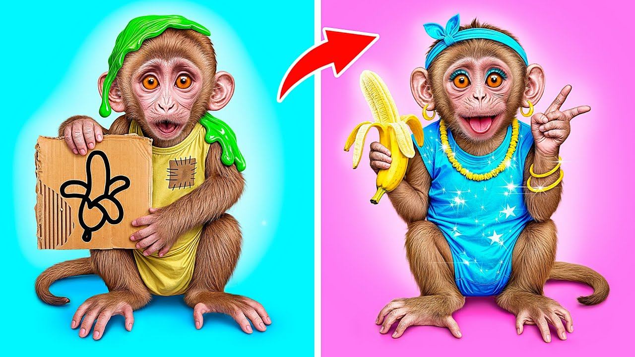 От Непопулярной до Популярной Обезьянки с Multi DO Challenge смотреть онлайн