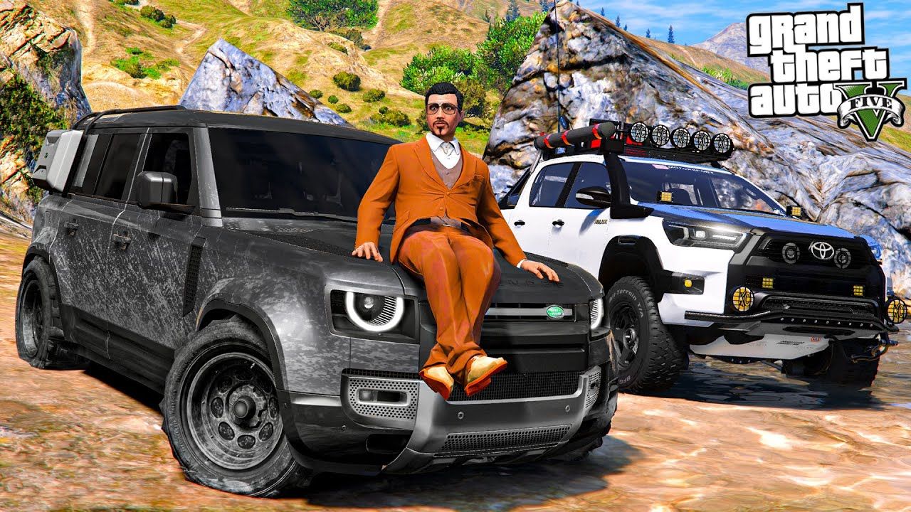 ОТЕЦ И СЫН В GTA 5 - КУПИЛ LAND ROVER DEFENDER ДЛЯ БЕЗДОРОЖЬЯ! ПРОВЕРКА НА ПРОХОДИМОСТЬ! ВОТЕР смотреть онлайн