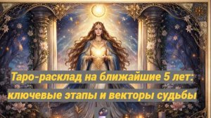 Таро-расклад на ближайшие 5 лет: ключевые этапы и векторы судьбы 🔮