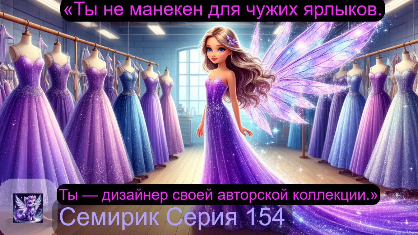 СЕРИЯ 154 СКАЗКА О ТОМ, КАК СЕМИРИК ПОМОГ ЛЕРЕ НАЙТИ КЛЮЧ ОТ ЧУЖИХ ОЦЕНОК