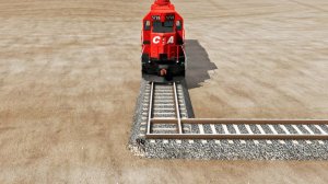 Сломанная железная дорога! Что станет с поездом?