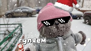 ГУЛЯЕМ В ЛЕСУ С БАСИКАМИ|В ЛЕСУ|❄️🎄 ЗАБРАЛИ ИГРУШКУ 🦉 басики#басята