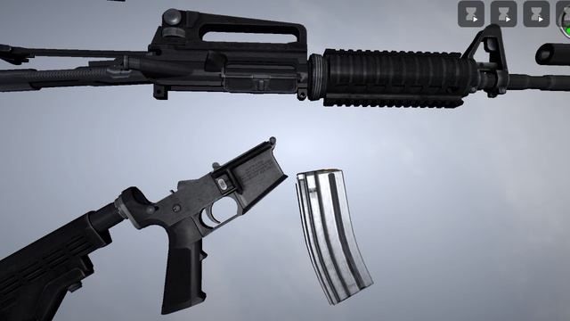 РАЗБОРКА М16