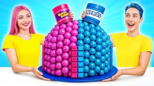 Розовое vs Синее Украшение Торта Челлендж | Битвы с Едой от Multi DO Challenge