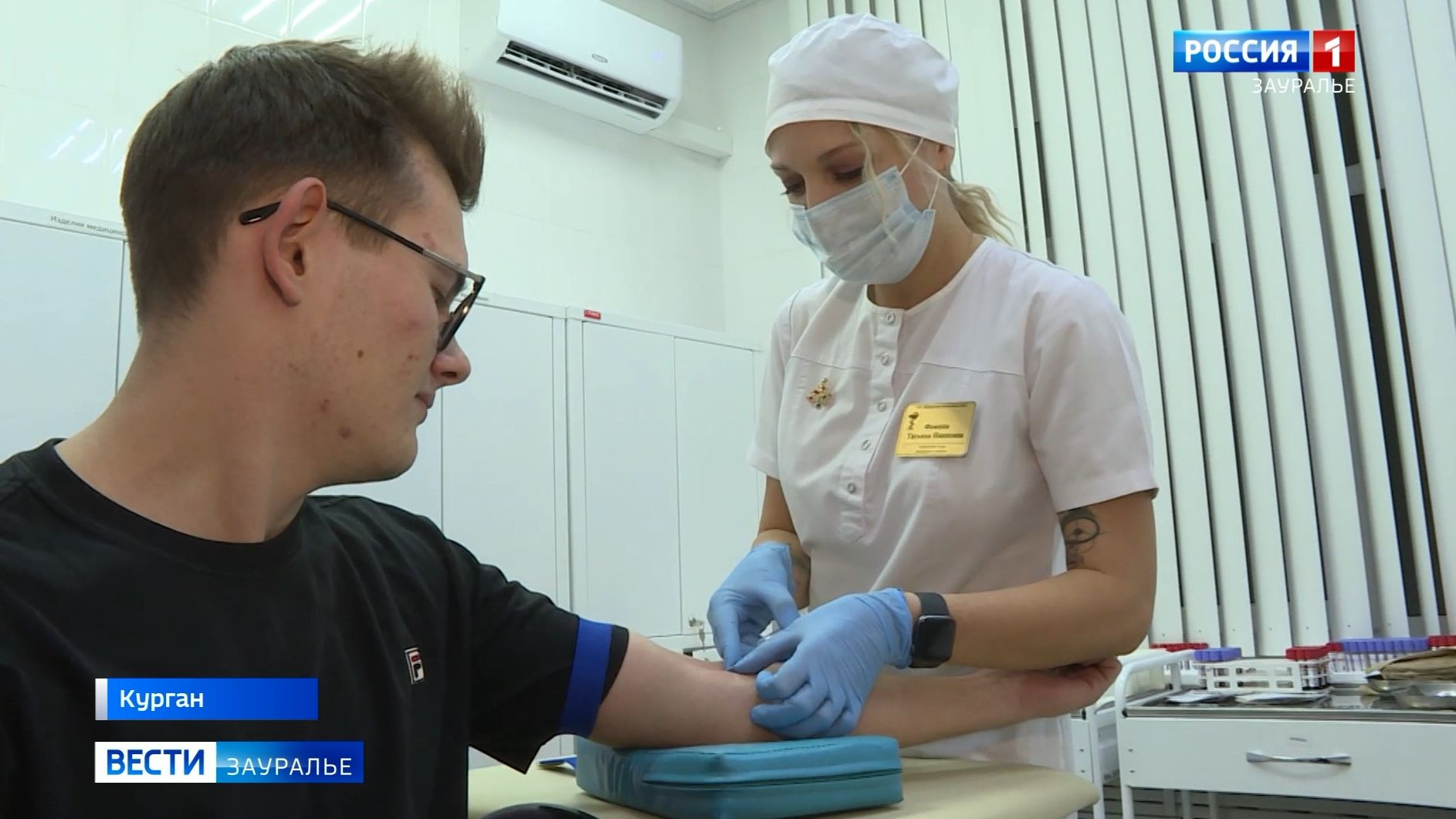 Впервые в Кургане провели ночь диспансеризации смотреть онлайн