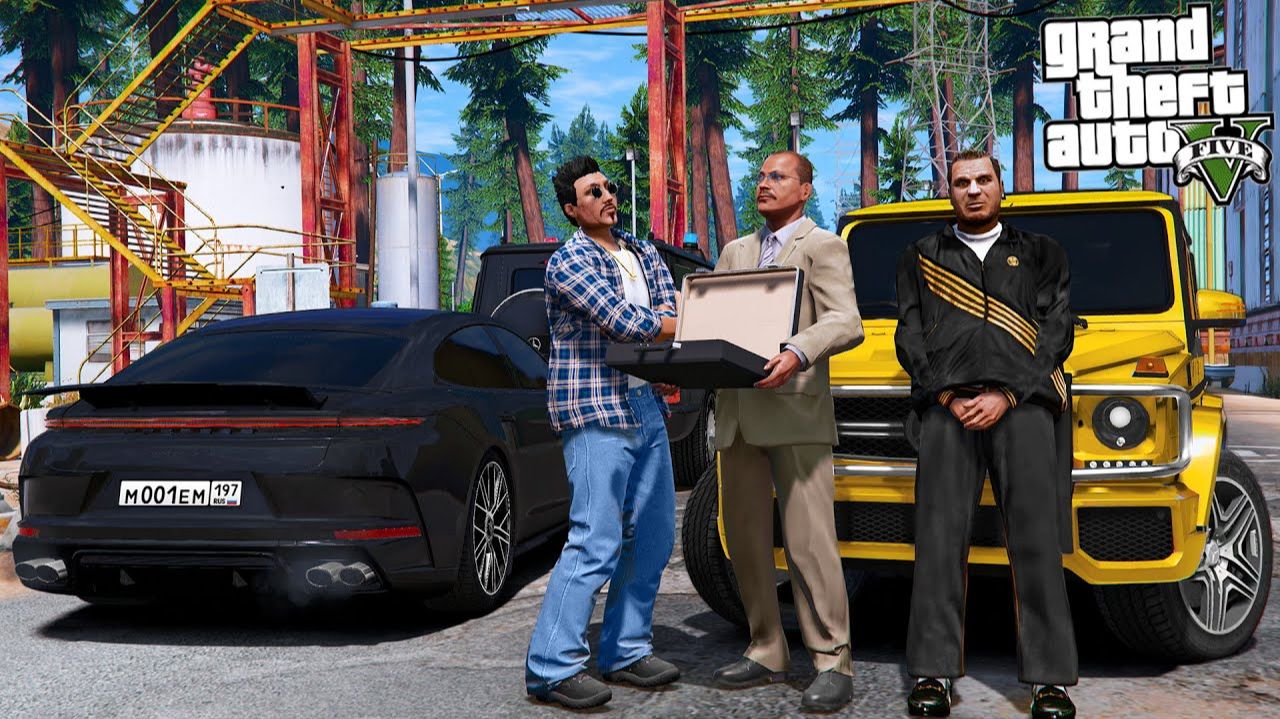 ОТЕЦ И СЫН В GTA 5 - НАНЯЛ АРМЯНСКУЮ МАФИЮ! СТРЕЛА С БОССОМ В ЛЕСУ! МНЕ УГРОЖАЮТ! ВОТЕР смотреть онлайн