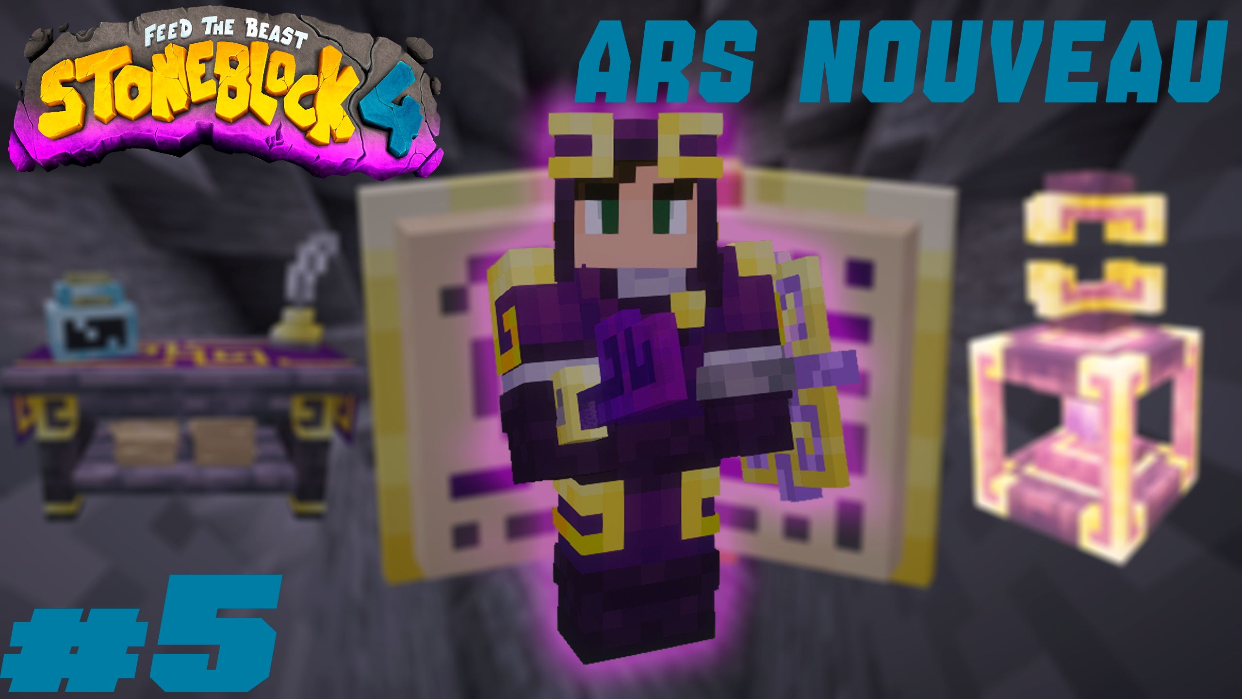 Lp. StoneBlock 4 #5. Ars nouveau