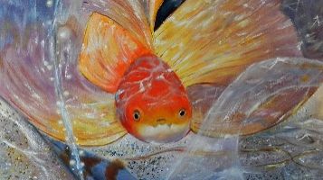 Портрет золотой рыбки