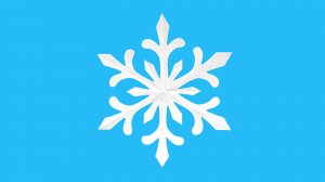 Как сделать снежинку из бумаги. Снежинка из бумаги. Новогодняя поделка
