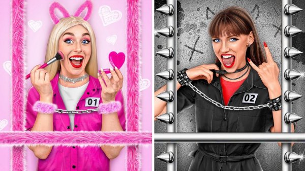 Хороший заключенный VS Плохой заключенный Челлендж от Multi DO Challenge