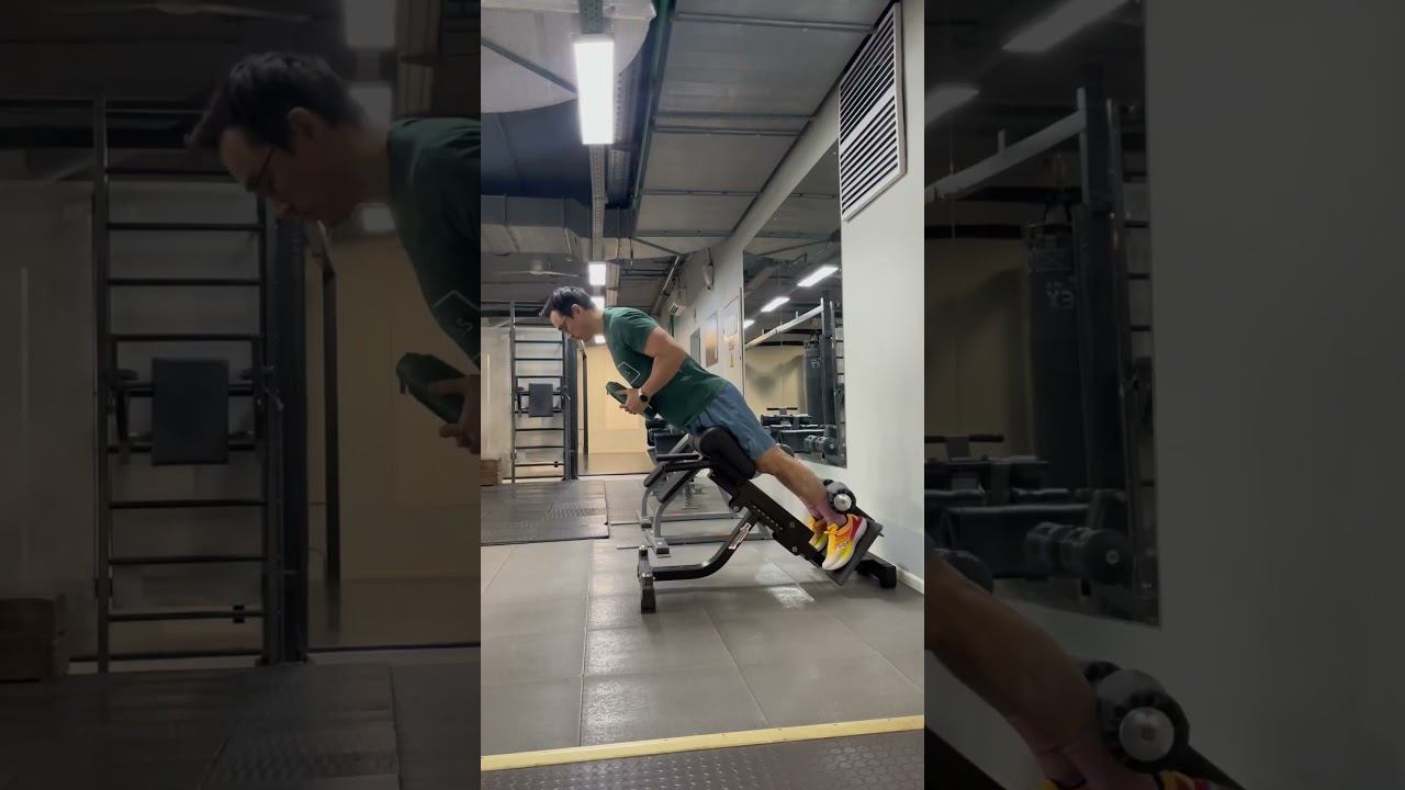 Гиперэкстензия наклонная